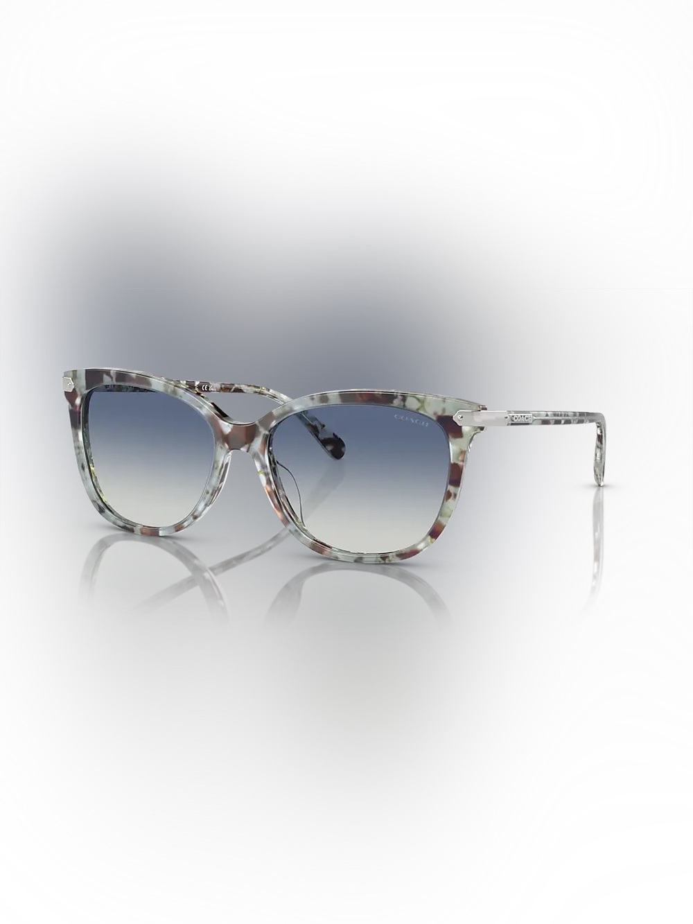 COACH, 57784L, Seaglass Tortoise, new w/o tags, medium 57-17, HC 8378U (CL926)